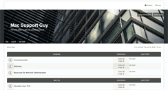 Desktop Screenshot of macsupportguy.com